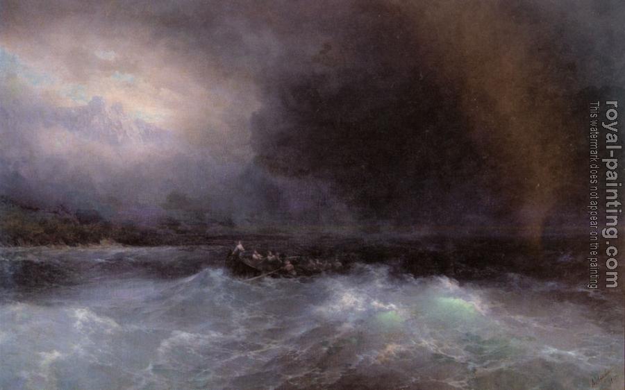 Ivan Constantinovich Aivazovsky : Ship At Sea Ivan Constantinovich Aivazovsky : Ship At Sea